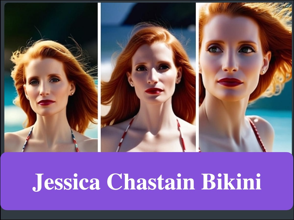 Jessica Chastain Bikini: AI-Generated Images Exposed