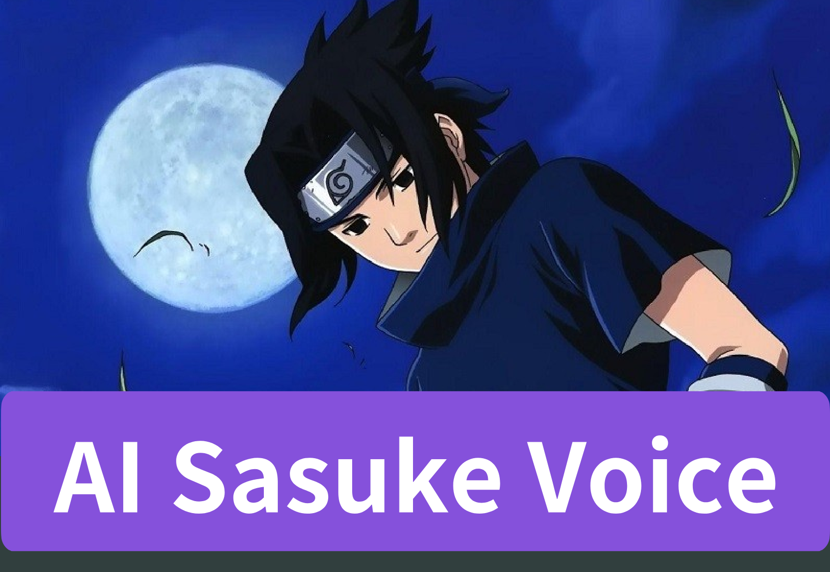 AI Sasuke Voice Converter for Business