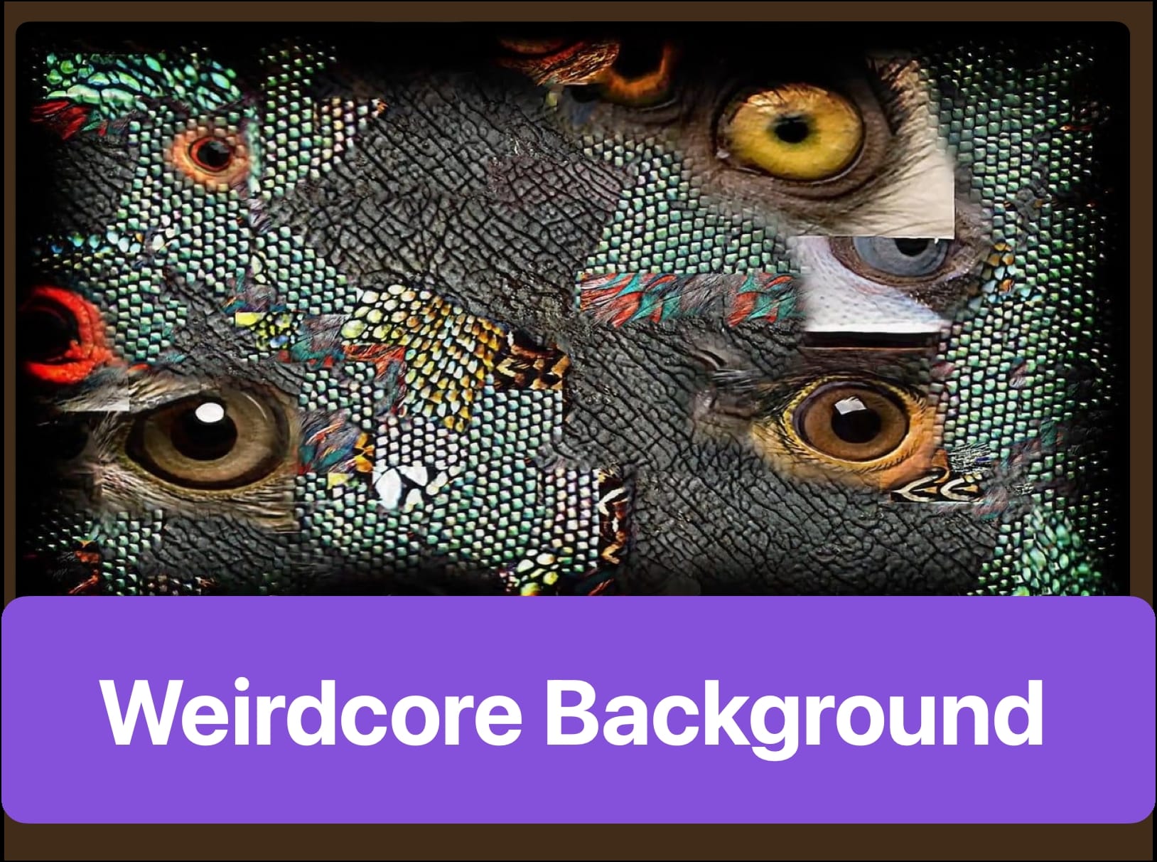 Create Unique Weirdcore Backgrounds with AI