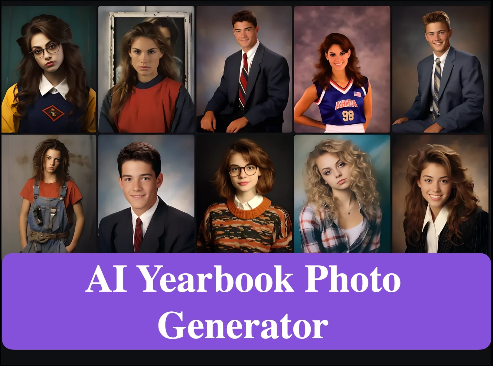 Fun and Easy AI Yearbook Photo Generator