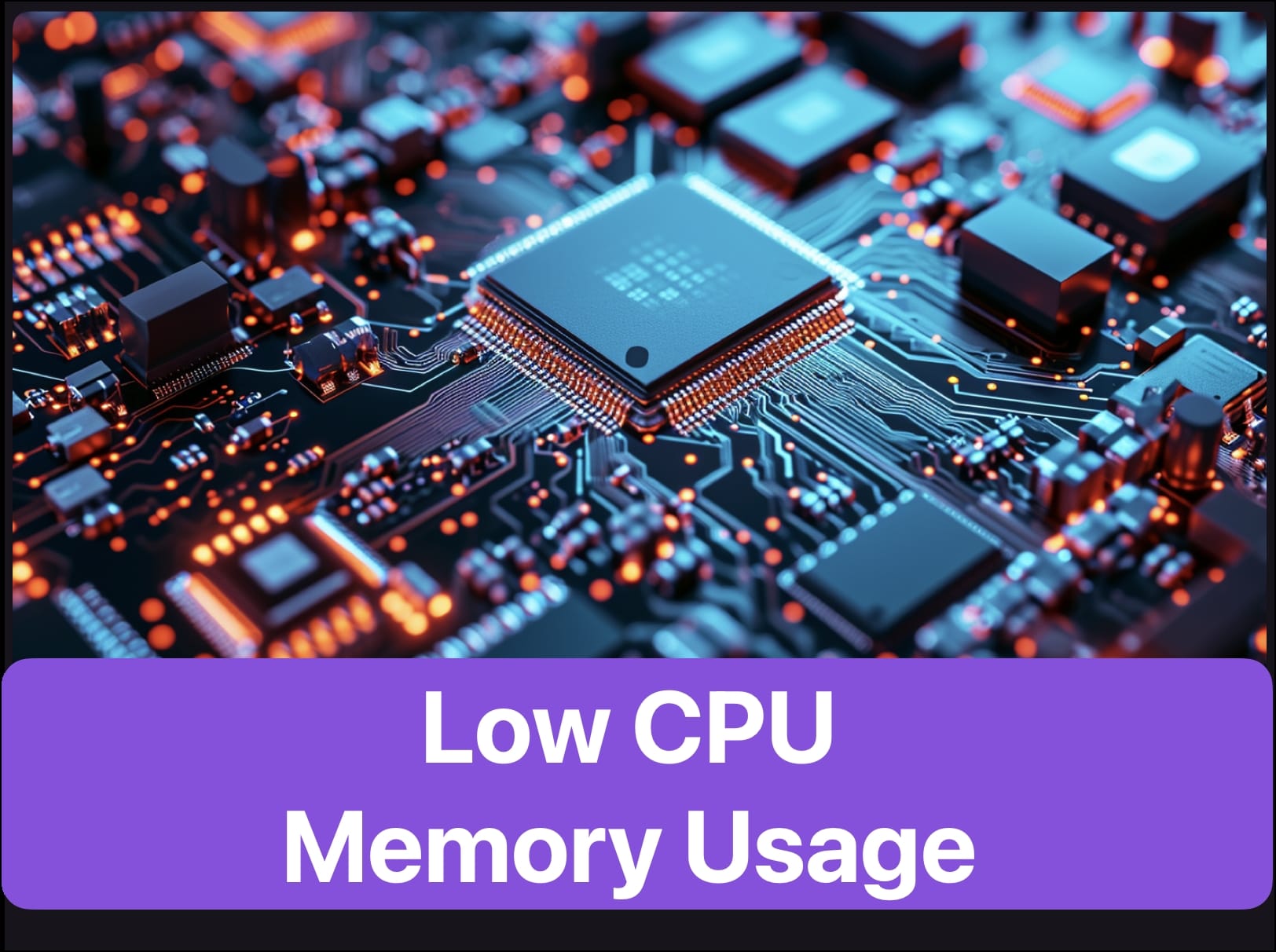 Optimize CPU and Memory Usage with low_cpu_mem_usage