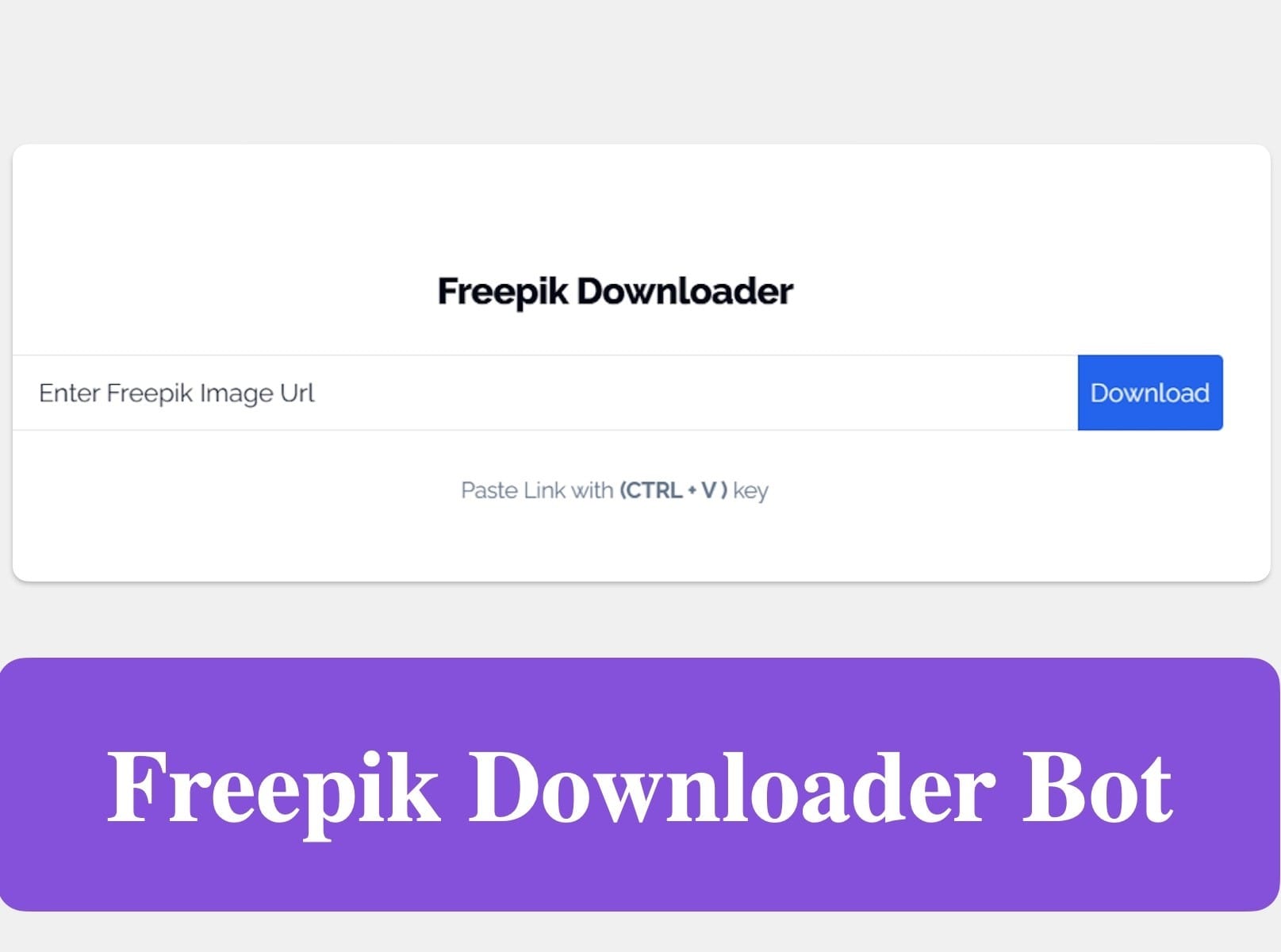 Create AI Tool Better Than Freepik Premium Downloader Bot
