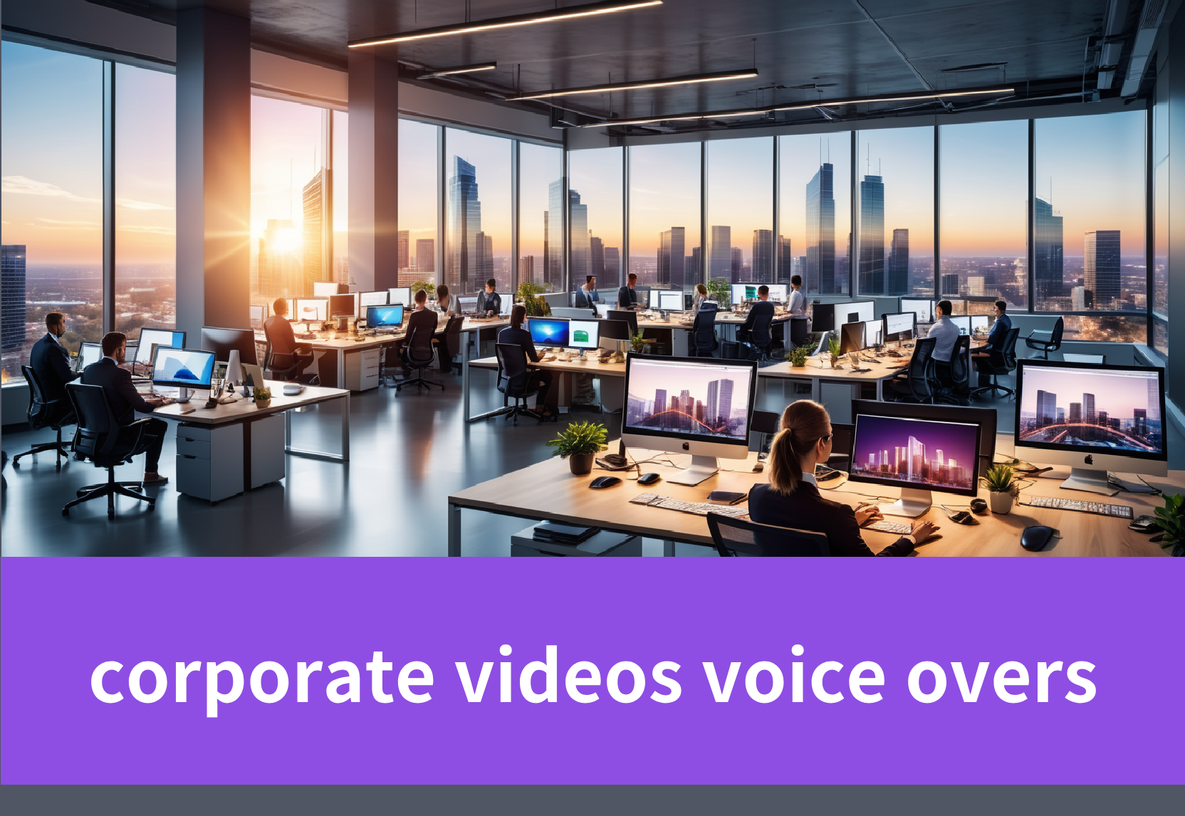 How to create Voiceovers for Corporate Videos in minutes?