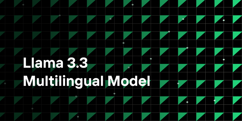 llama 3.3 multilingual model