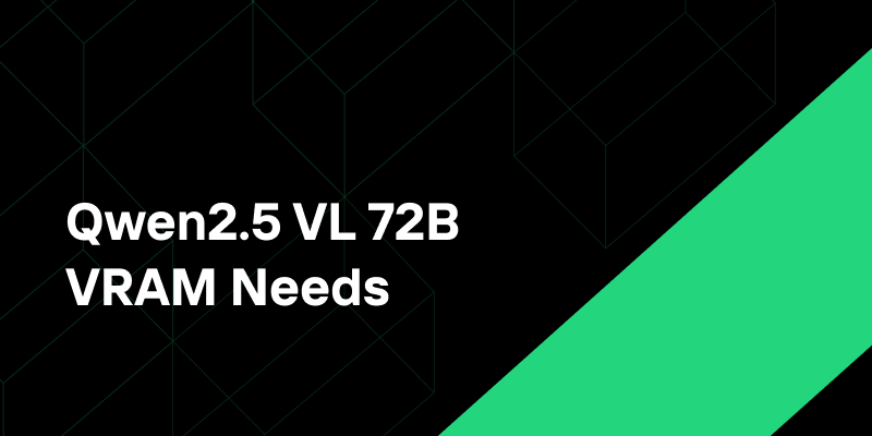 Qwen2.5 VL 72B VRAM Needs