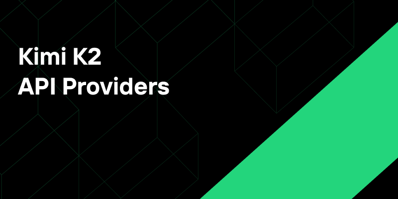 kimi k2 api providers