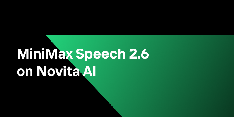 MiniMax Speech 2.6