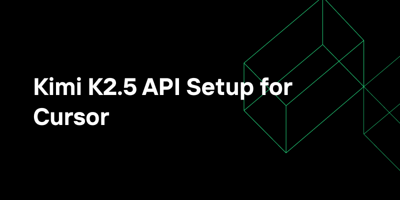 Kimi k2.5 API for Cursor: Developer Guide