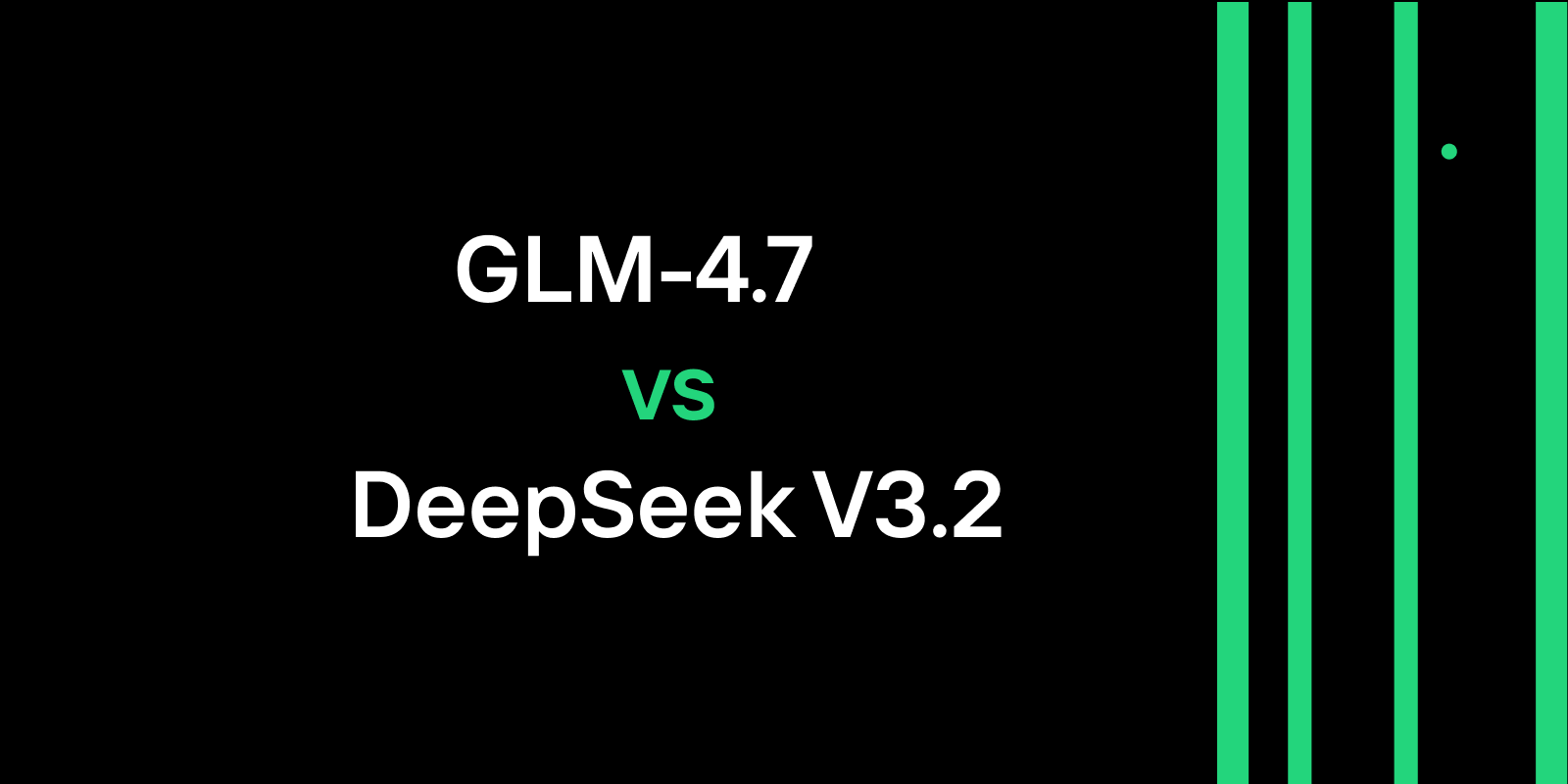 GLM 4.7 vs DeepSeek V3.2