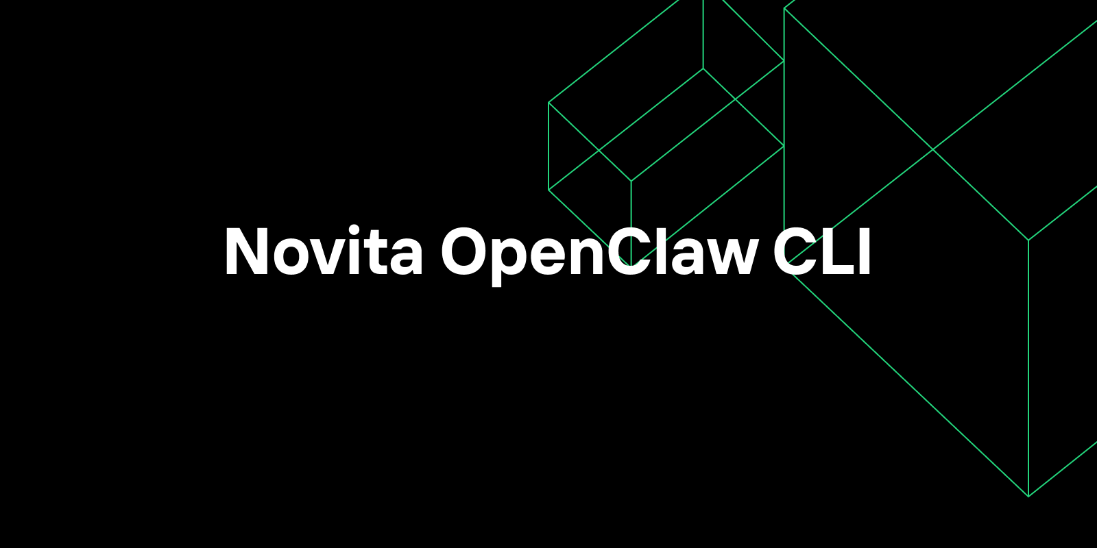 Novita OpenClaw CLI