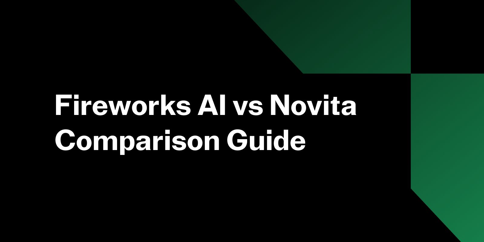 LLM API provider comparison for model APIs, agent sandbox, and GPU infrastructure.